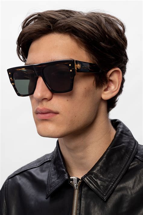 balmain glasses for men.